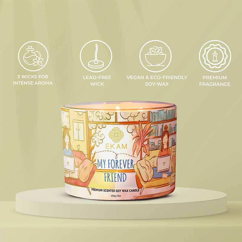 My Forever Friend Scented 3 Wick Candle