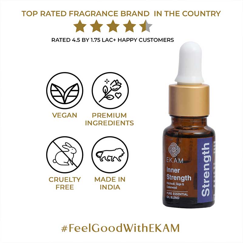 Inner Strength Pure Essential Oil Blend, Aromatherapy Series