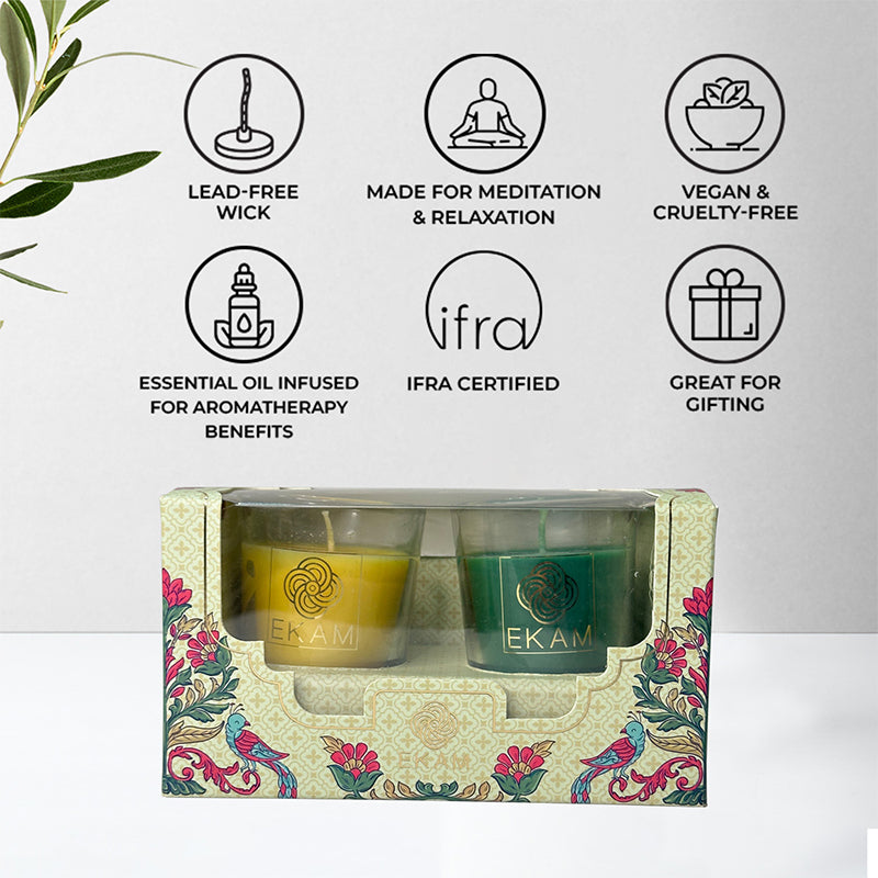 2 Pack Candle Gift Box |  Neroli & Nagachampa