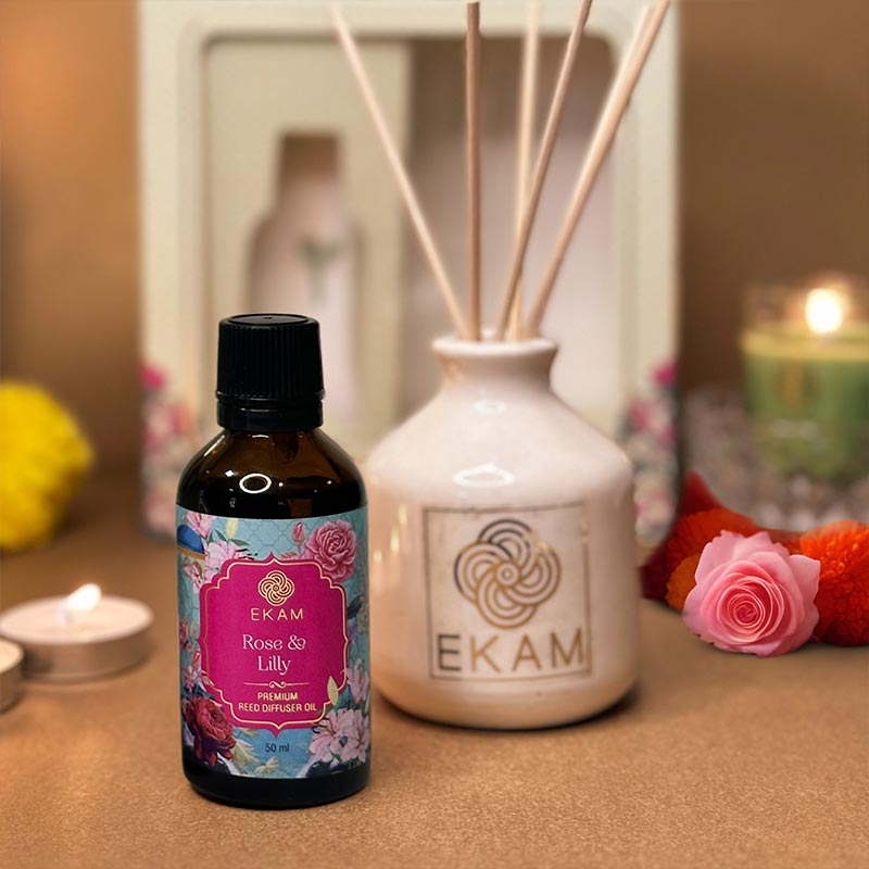 Rose & Lily Reed Diffuser Set