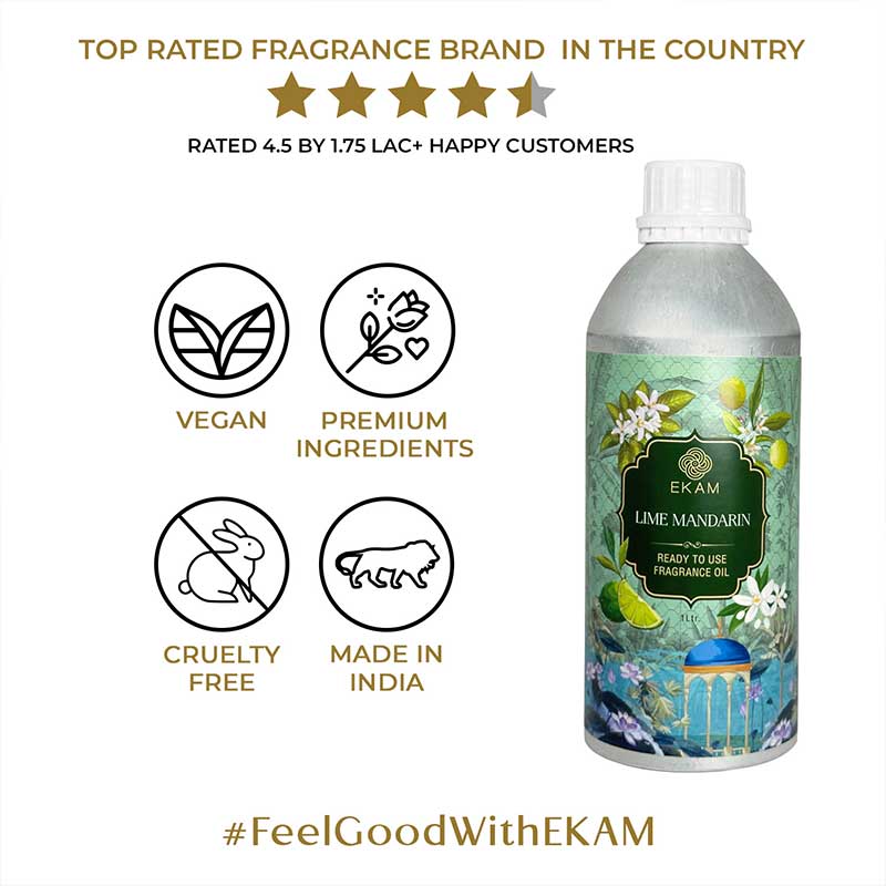 Lime Mandarin Ready to Use Fragrance Oil, 1L