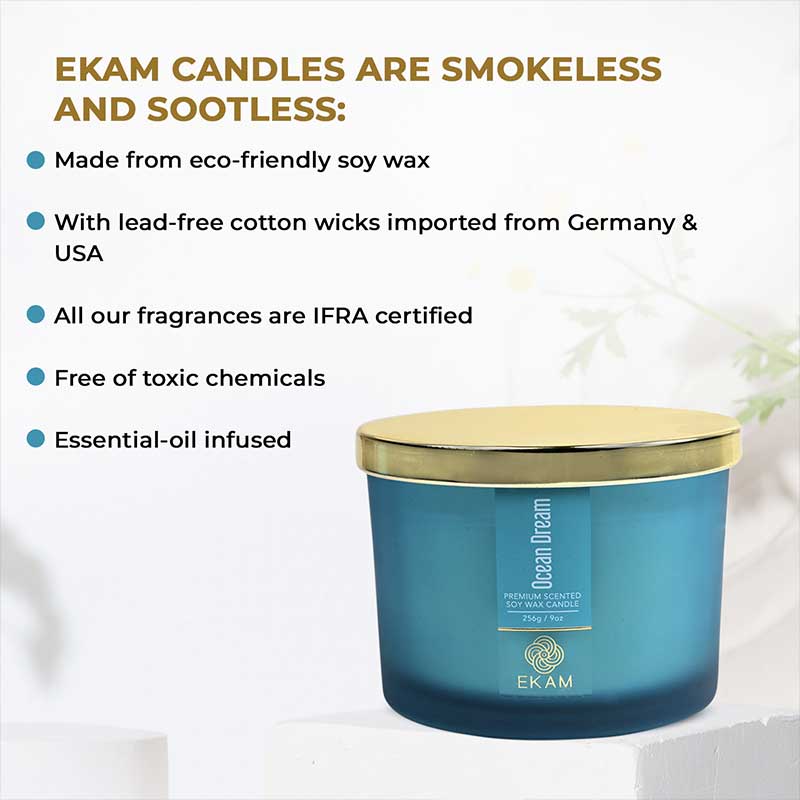 Ocean Dream 3 Wick Scented Candle