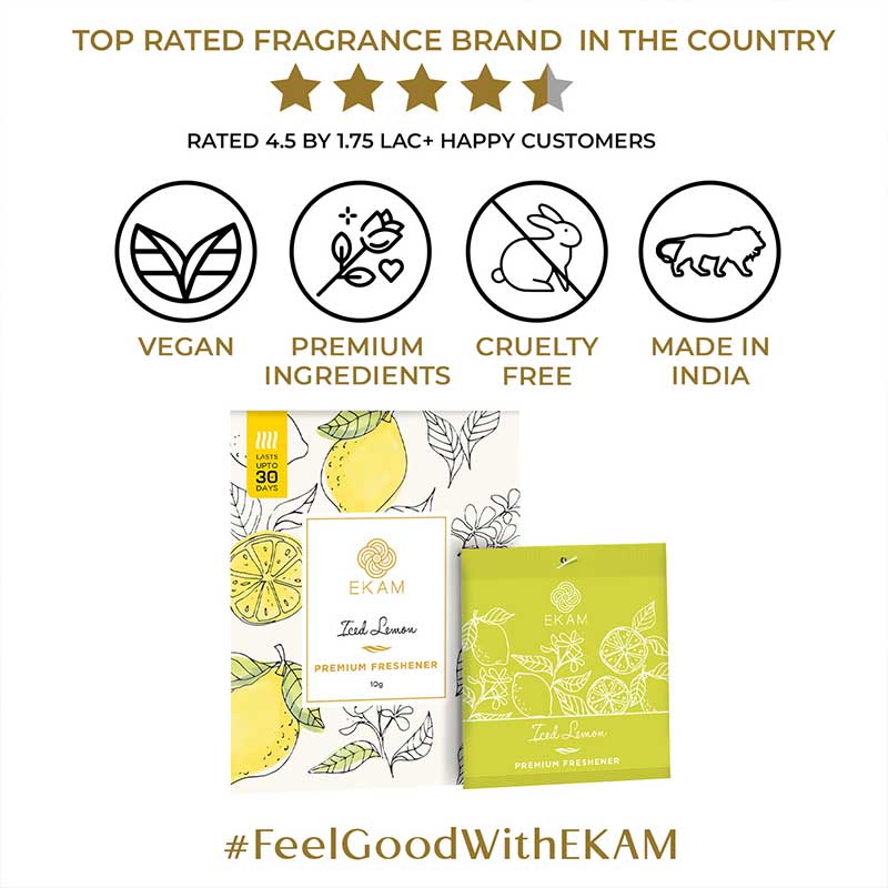 Iced Lemon Premium Freshener Sachet