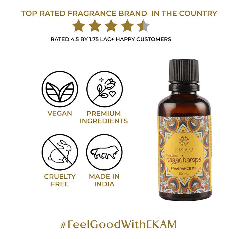 Pristine Nagachampa Fragrance Oil, 50ml