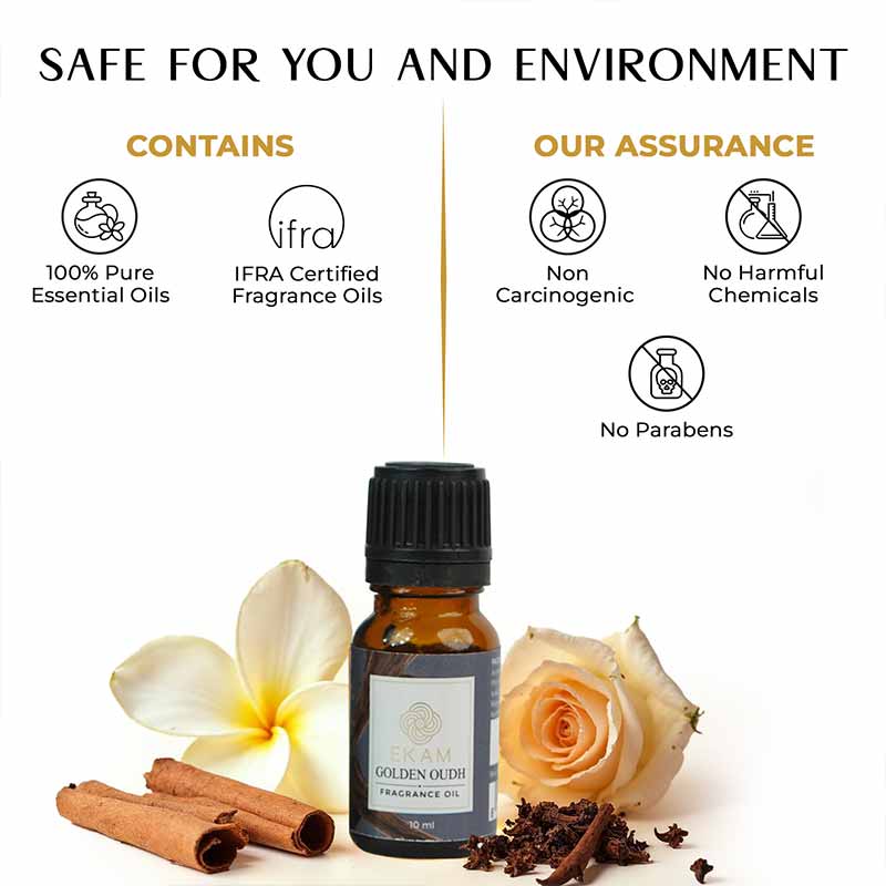 Golden Oudh Fragrance Oil, 10 ml