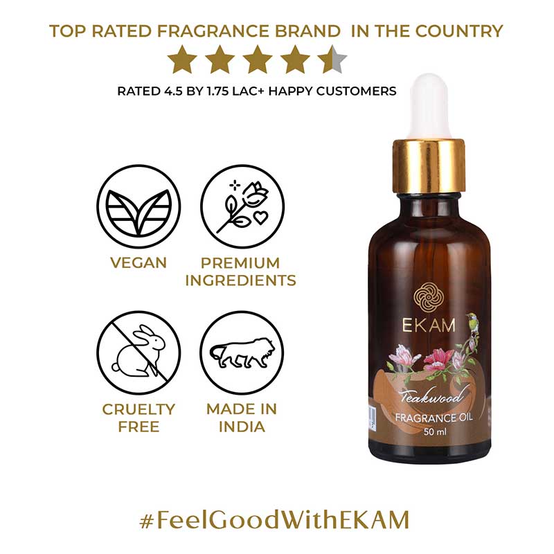 Teakwood Fragrance Oil, 50ml