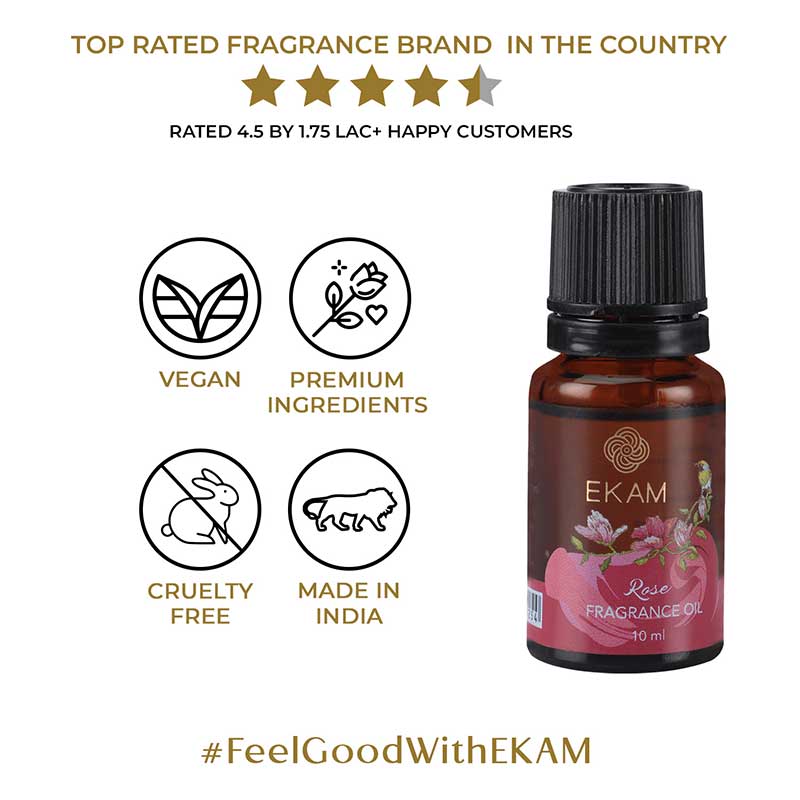 Rose Fragrance Oil, 10ml