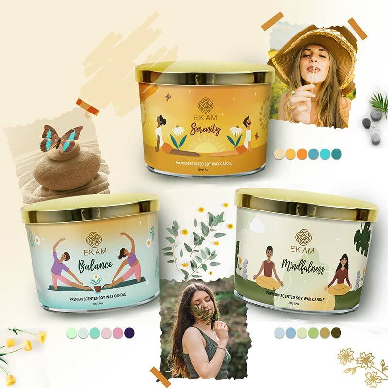 MINDFULNESS 3 WICK CANDLE