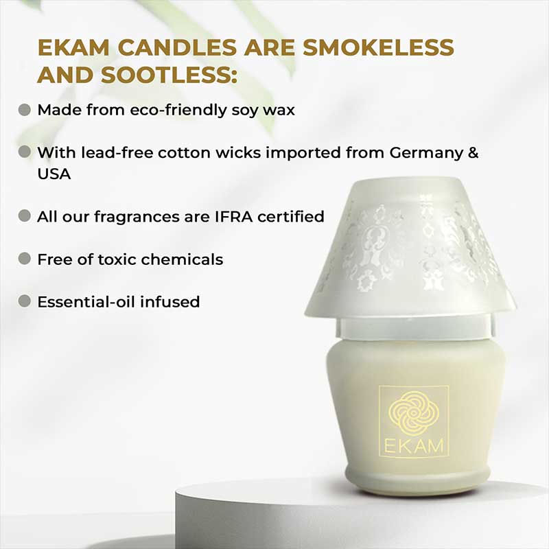 Fresh Cotton Lampshade Scented Candle