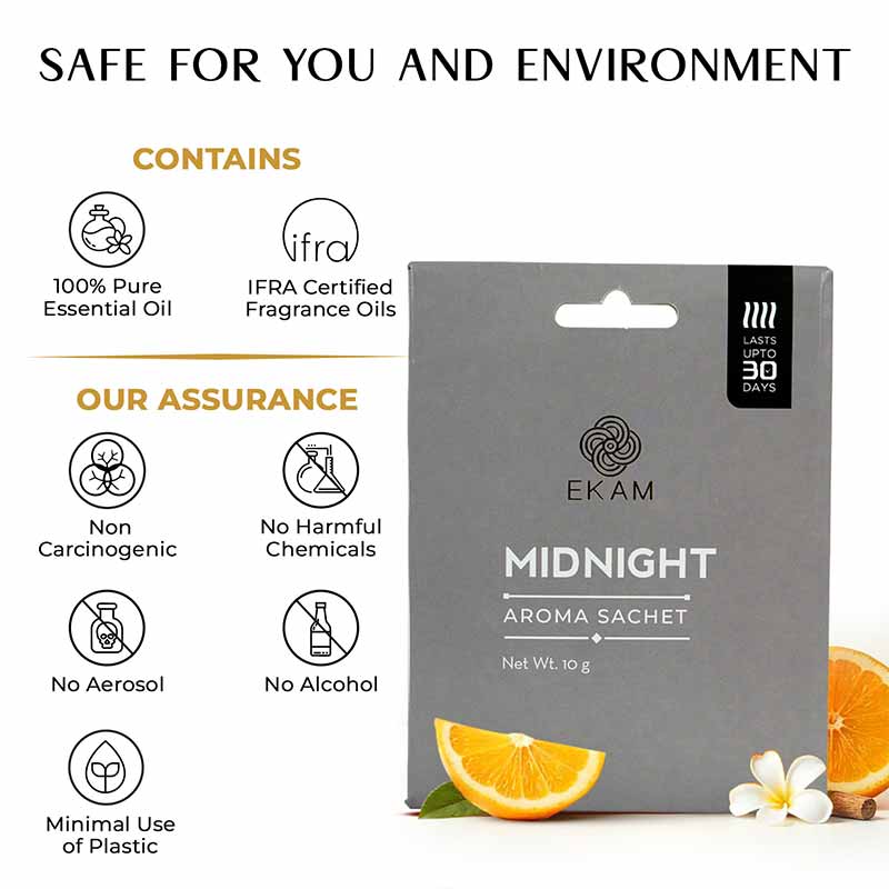 Combo Pack of 5 Midnight Scented Sachets