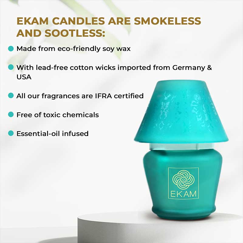 Cedar & Mint Lampshade Scented Candle