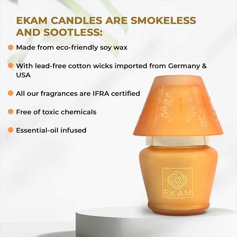 Sandalwood LAMPSHADE SCENTED CANDLE