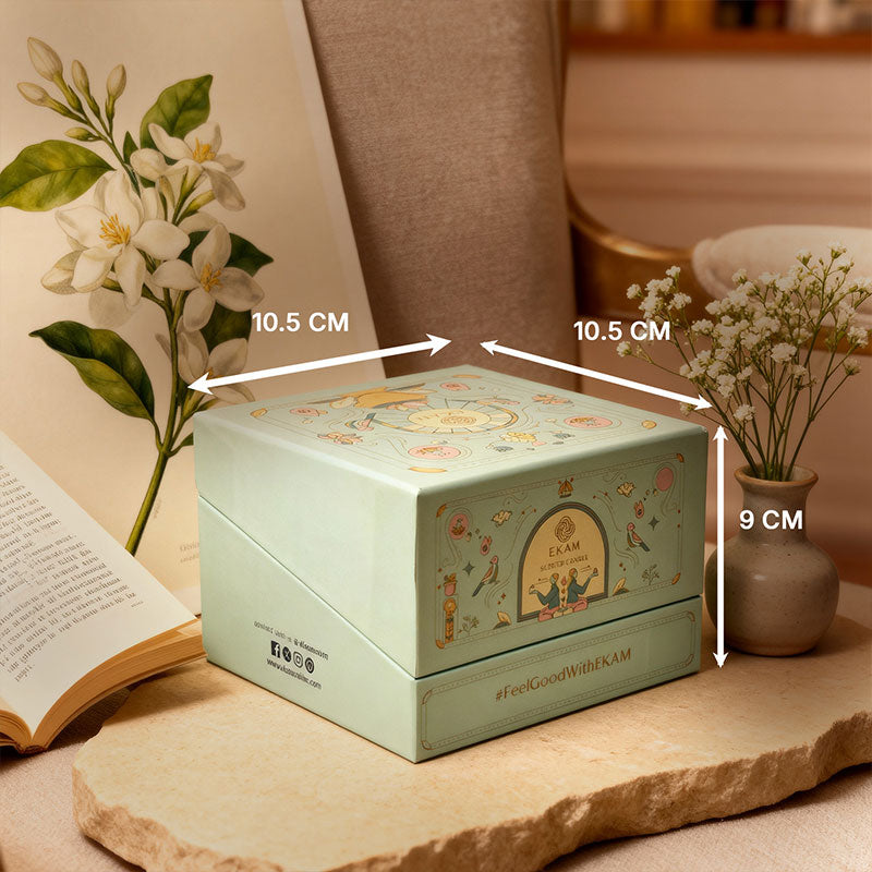 Jewelled Jasmine 3 Wick Luxe Scented Candle