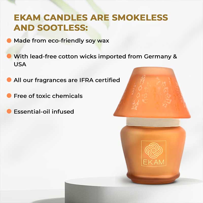 Caramel Lampshade Scented Candle