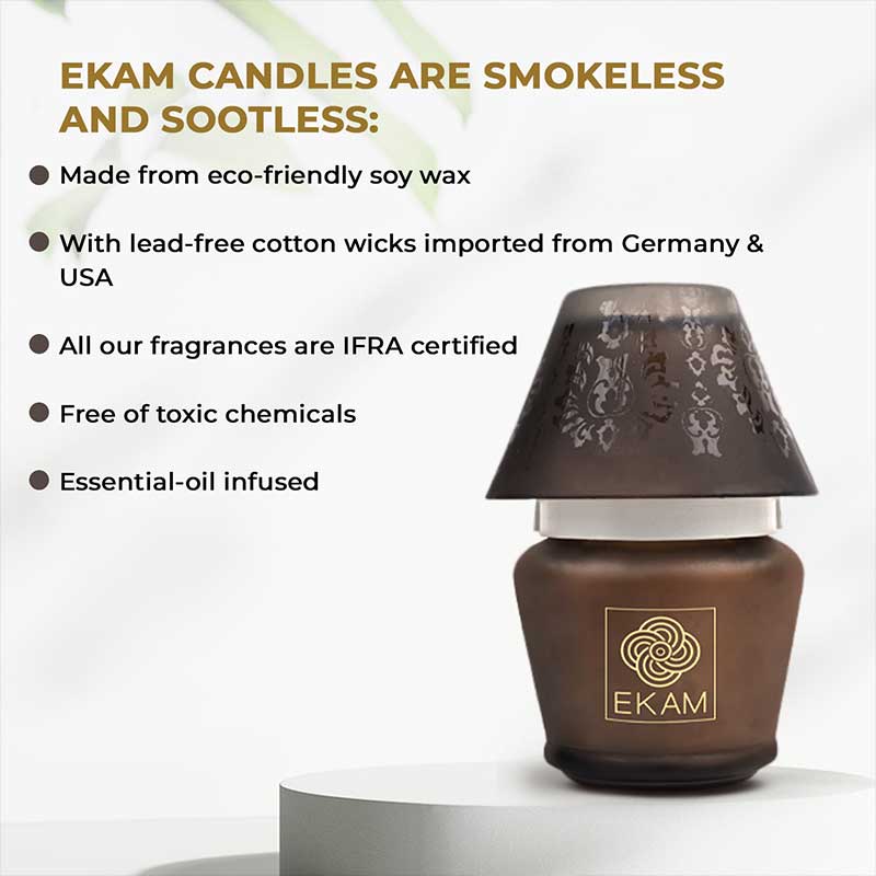 Espresso Coffee Lampshade Scented Candle