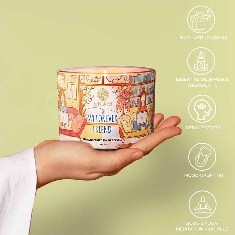 My Forever Friend Scented 3 Wick Candle