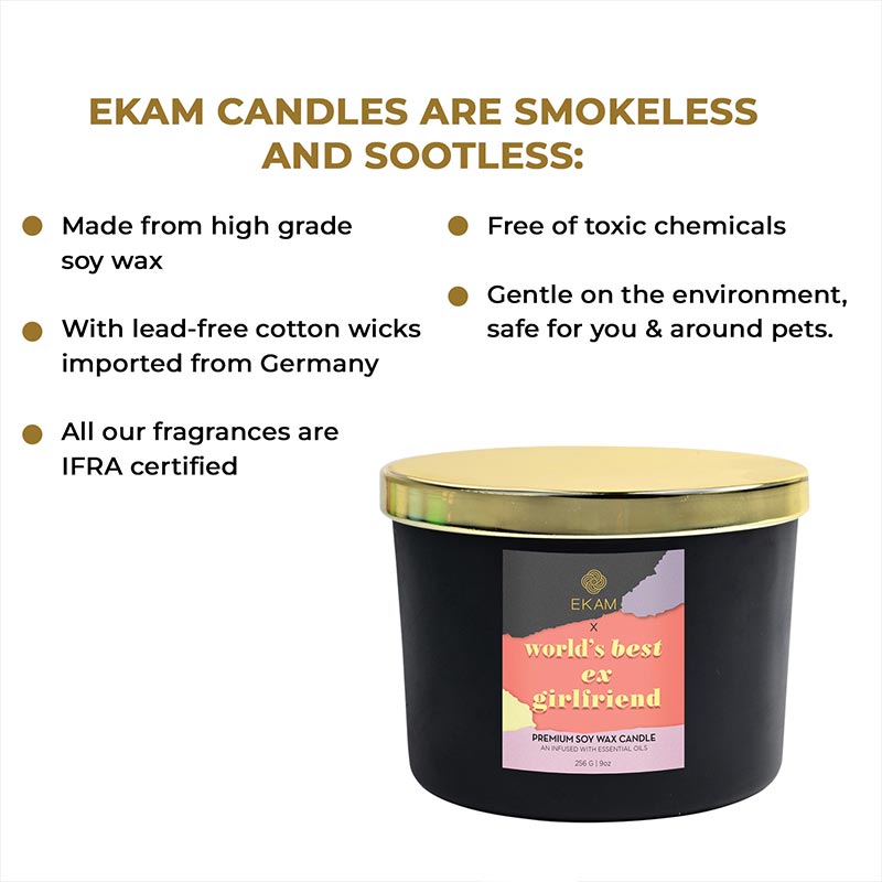 World’s Best Ex-Girlfriend 3 Wick Scented Candle