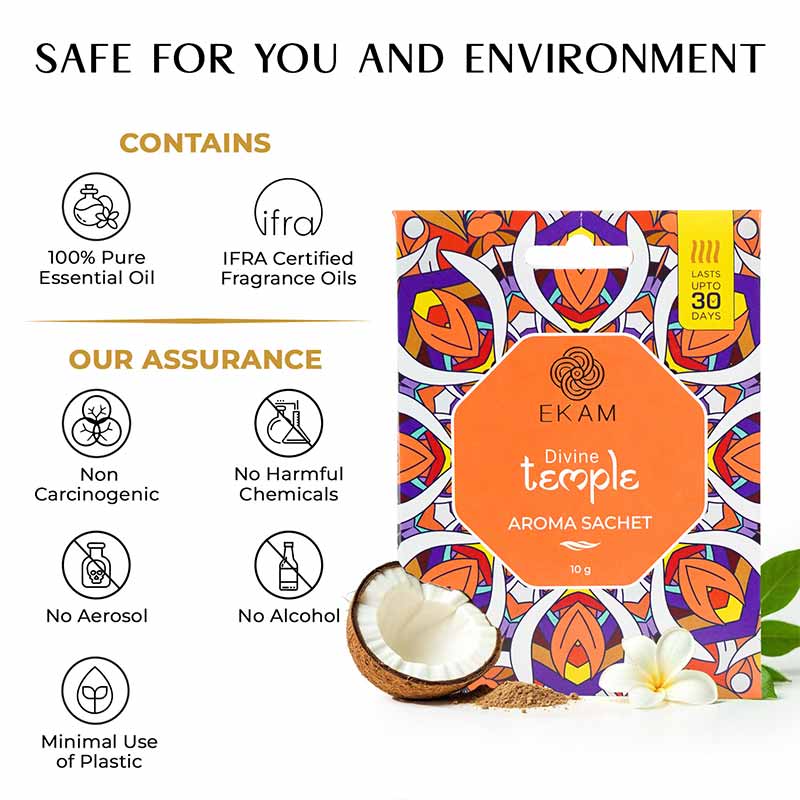 Divine Temple Premium Freshener Sachet