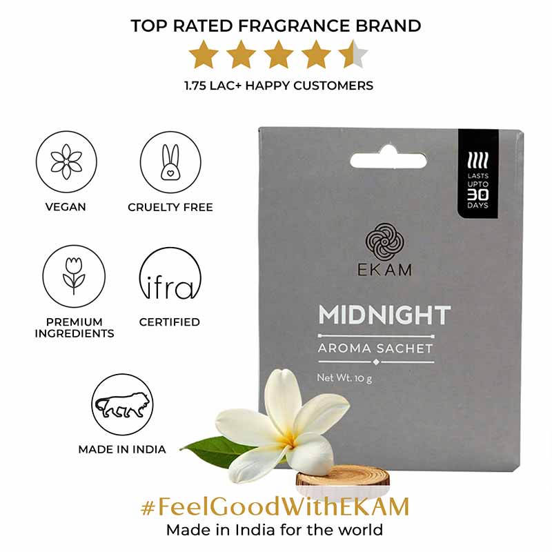 Combo Pack of 5 Midnight Scented Sachets