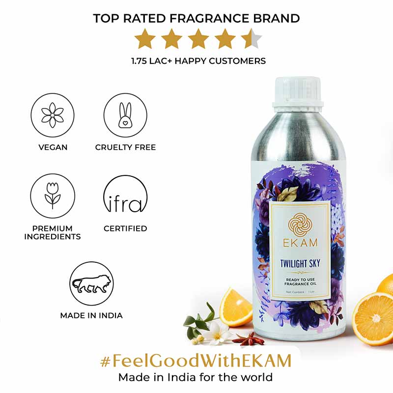 Twilight Sky Ready To Use Fragrance Oil, 1 Litre
