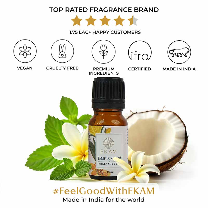 Temple Bloom Fragrance Oil, 10 ml