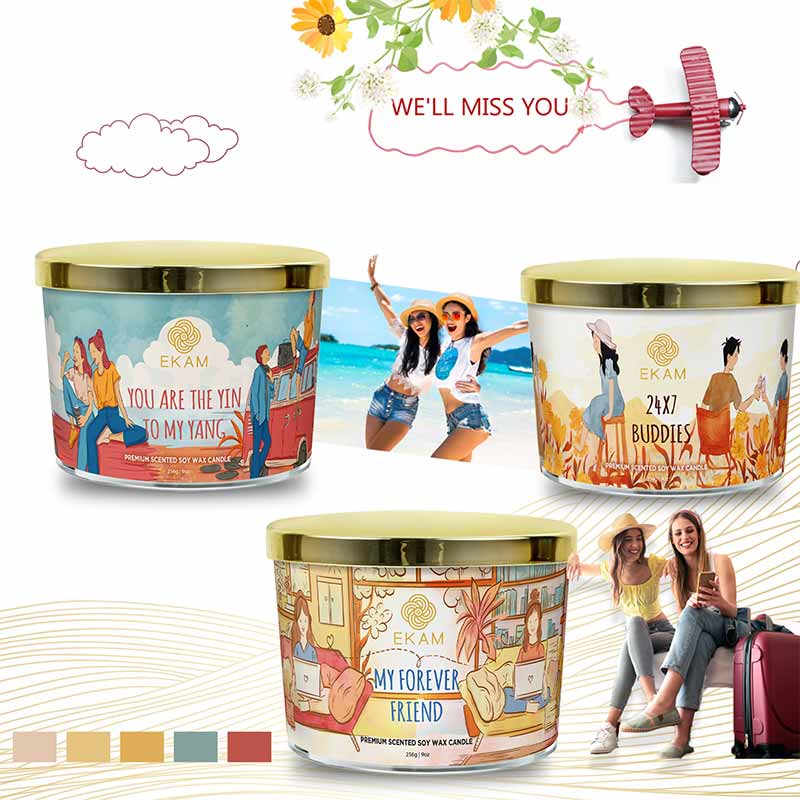 My Forever Friend Scented 3 Wick Candle
