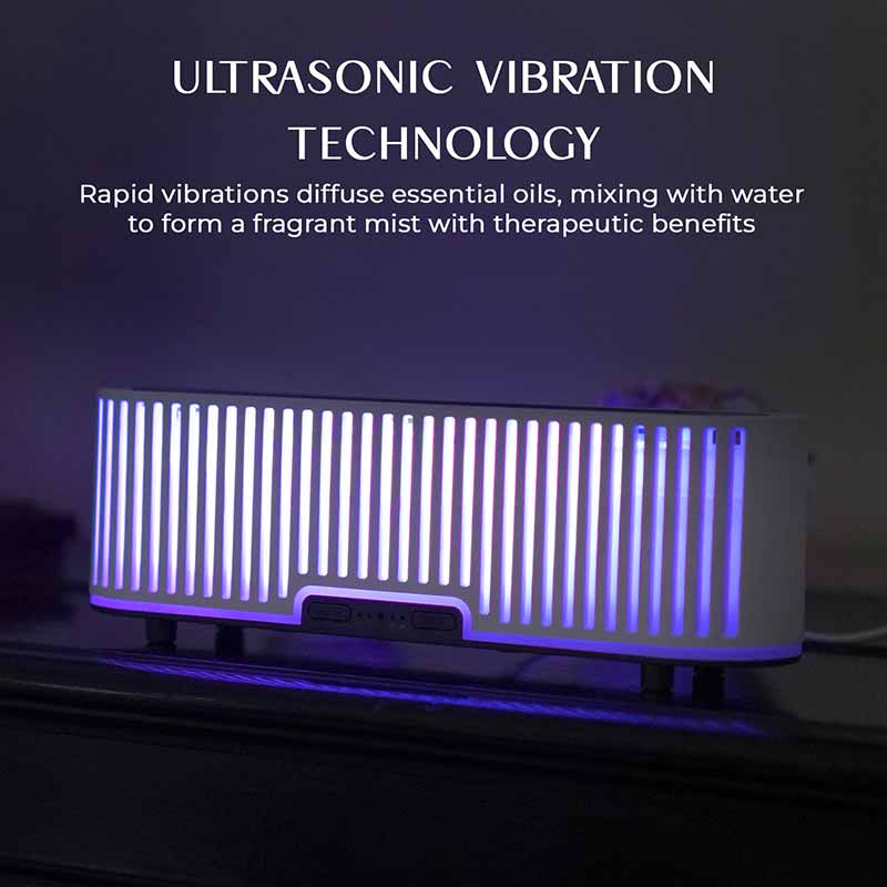 YX1623-White Flame Aroma Diffuser