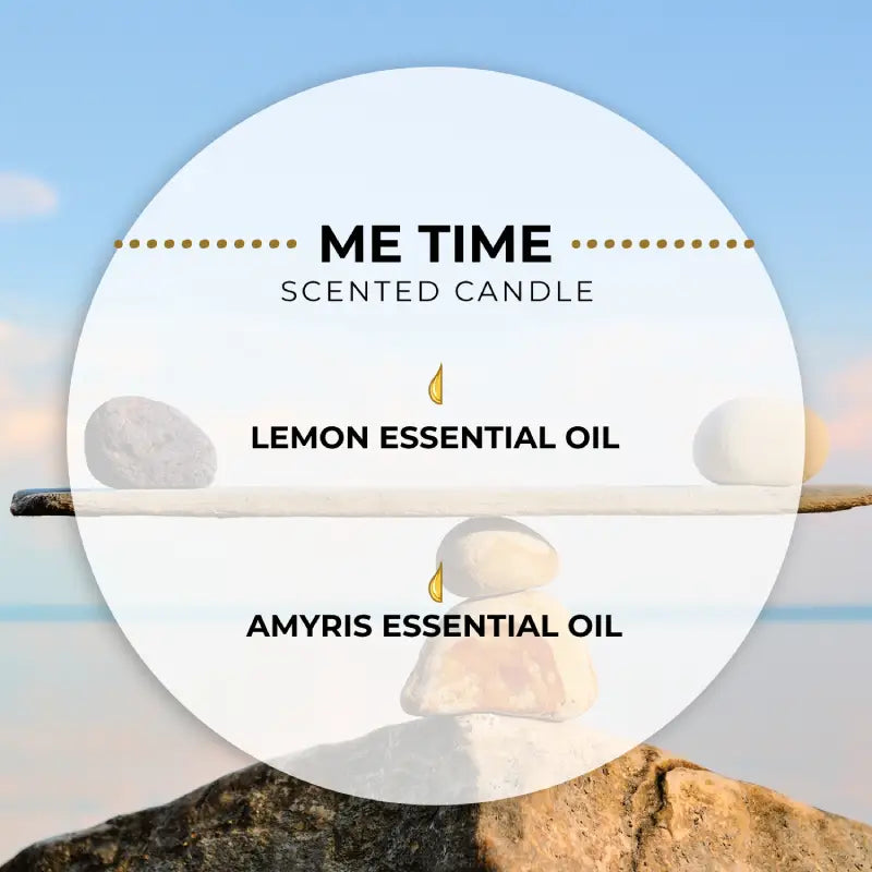 Me Time Scented 3 Wick Candle