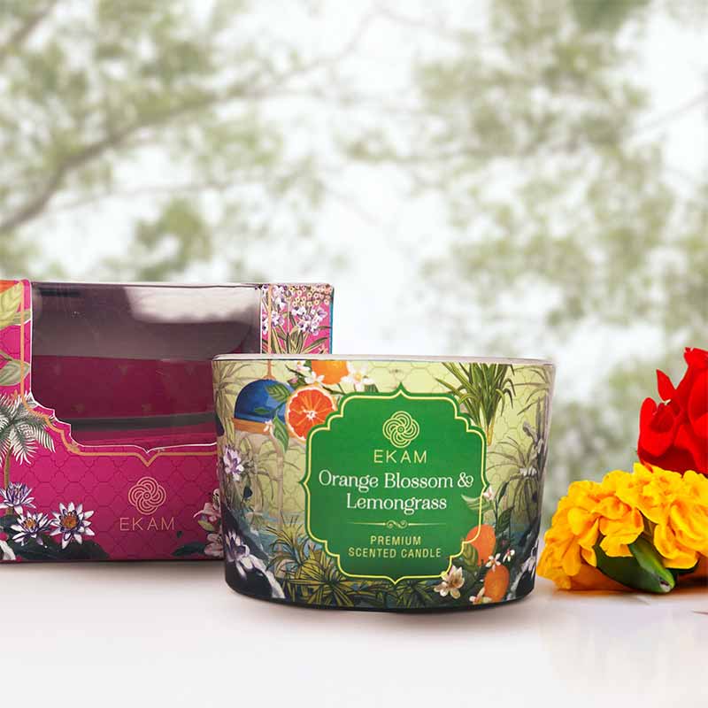 Orange Blossom & Lemongrass 3 oz DT Bowl Scented Candle