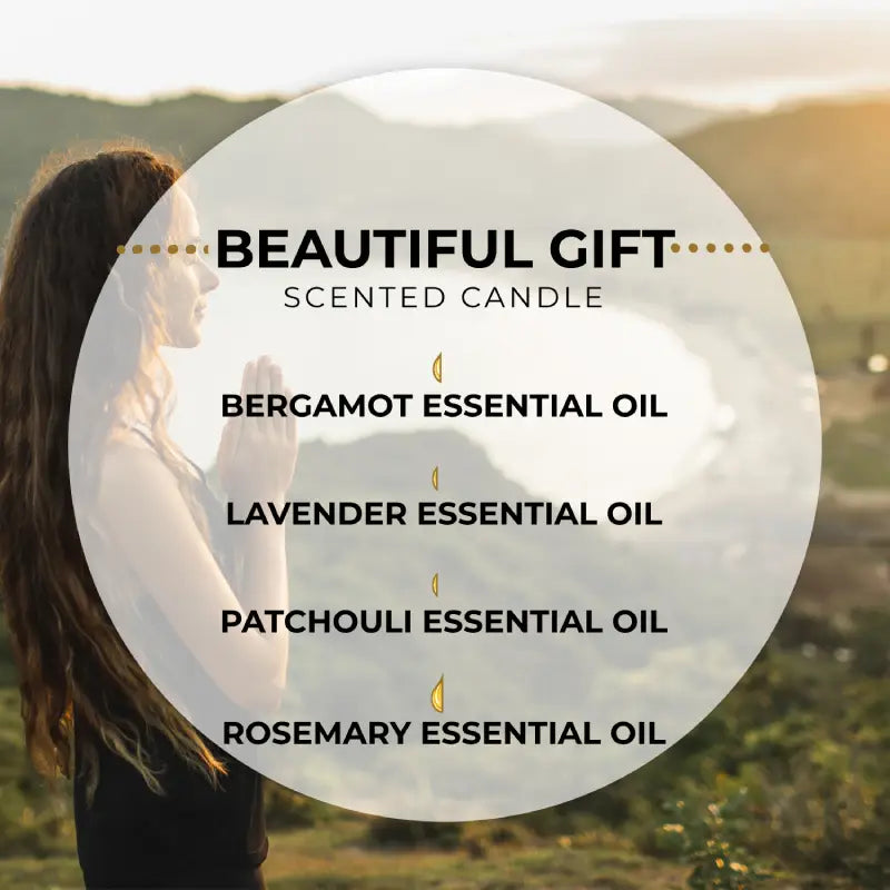 Beautiful Gift Scented 3 Wick Candle