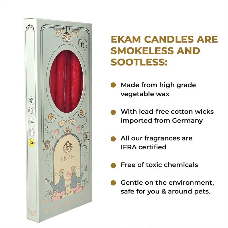 Christmas Combo- Scented Taper Candles (52 g each)