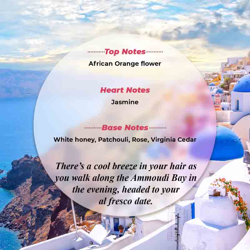 Evenings in Santorini Perfume Spray, 5ML Trial Pack