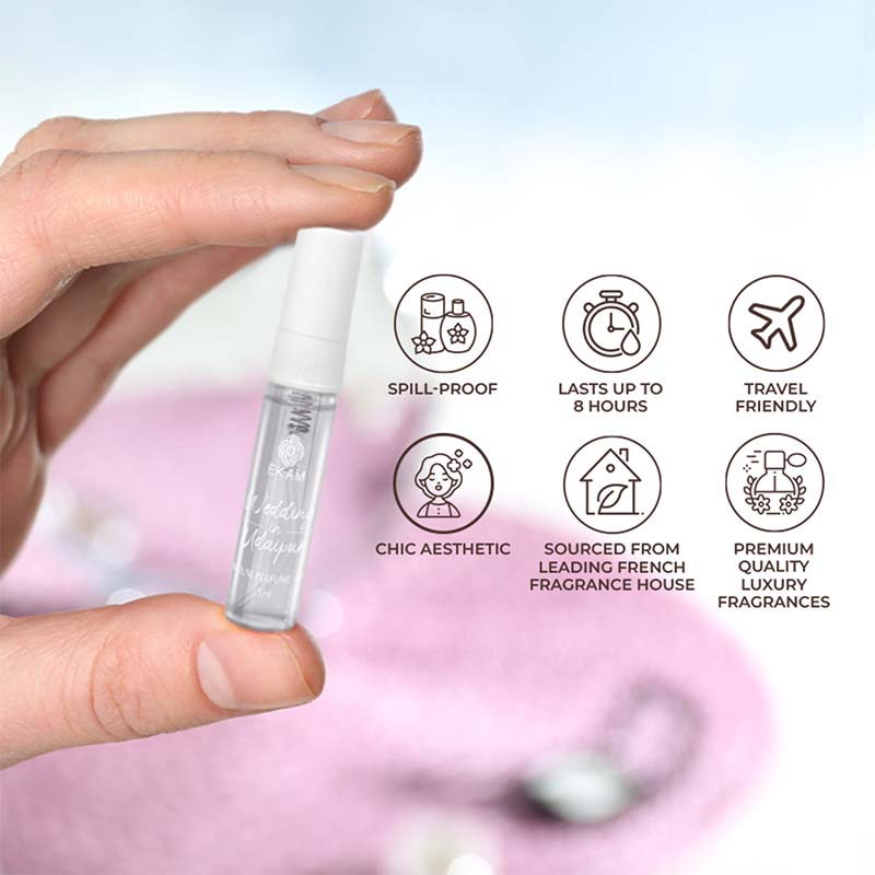 Destination Wedding in Udaipur Perfume Spray, 5ML Trial Pack