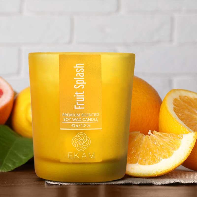 Fruit Splash Shot Glass Scented Candle