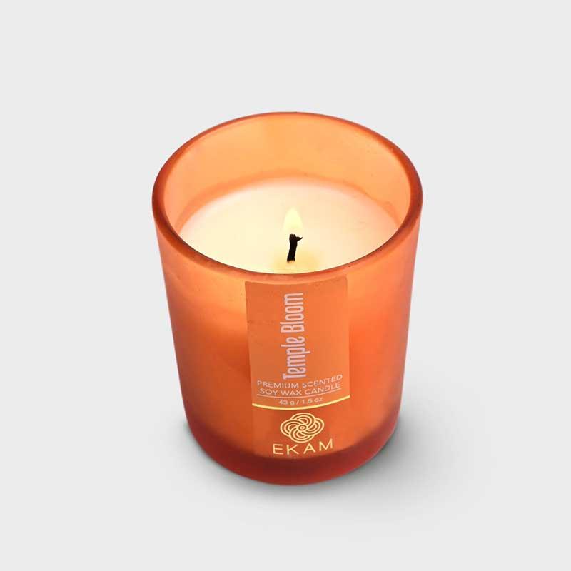 Temple Bloom Shot Glass Scented Candle