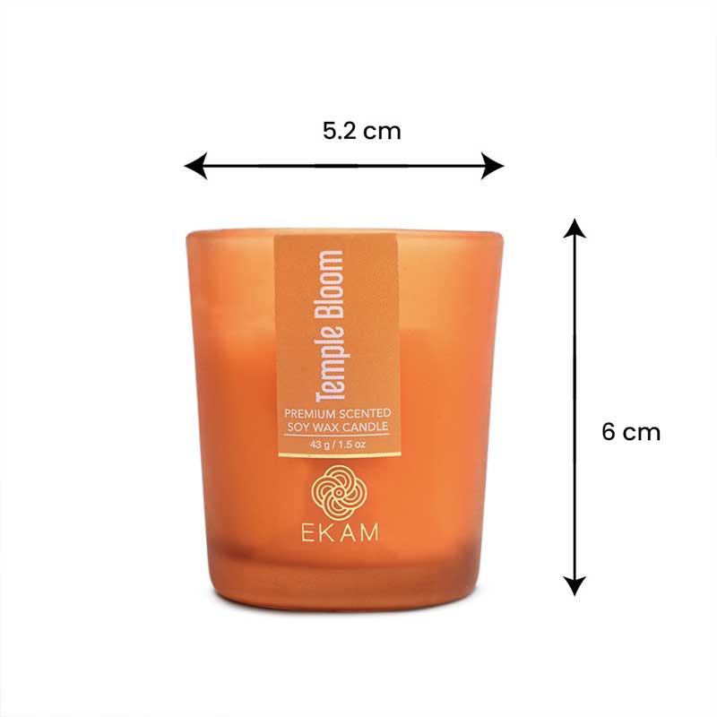 Temple Bloom Shot Glass Scented Candle