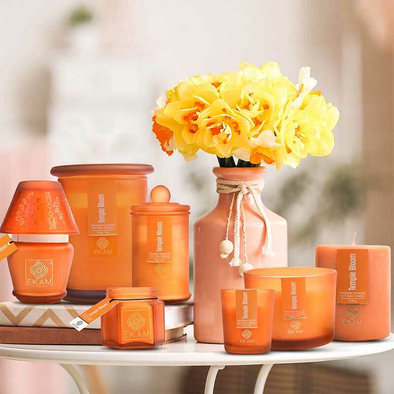 Temple Bloom Shot Glass Scented Candle