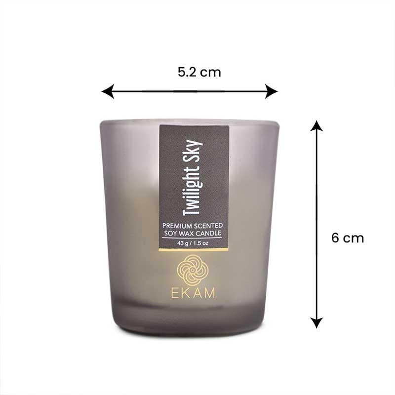 Twilight Sky Shot Glass Scented Candle