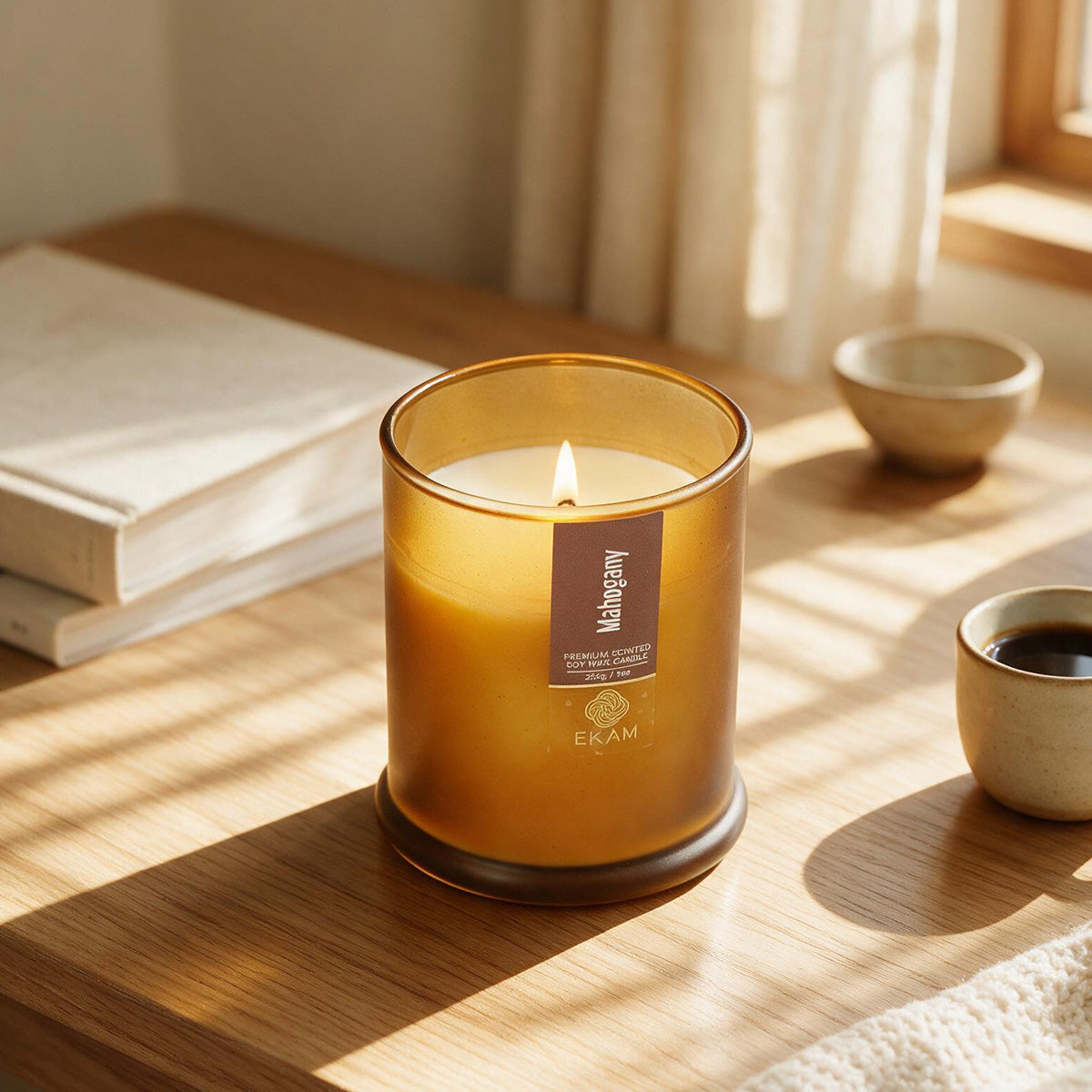 Mahogany Ring Jar Scented Candle