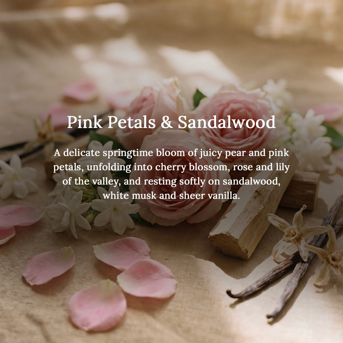 PINK PETALS & SANDALWOOD REED DIFFUSER
