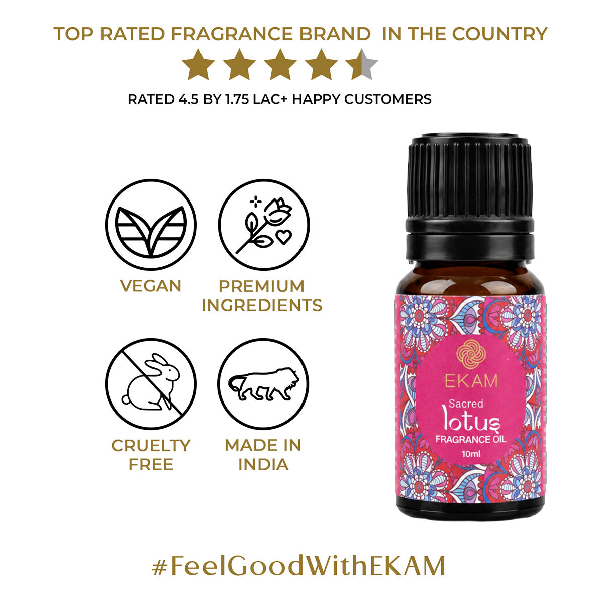 Sacred Lotus Aroma Oil, 10ml