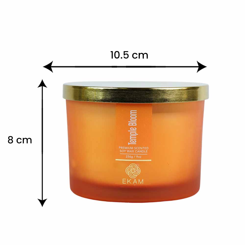 Temple Bloom 3 Wick Scented Candle