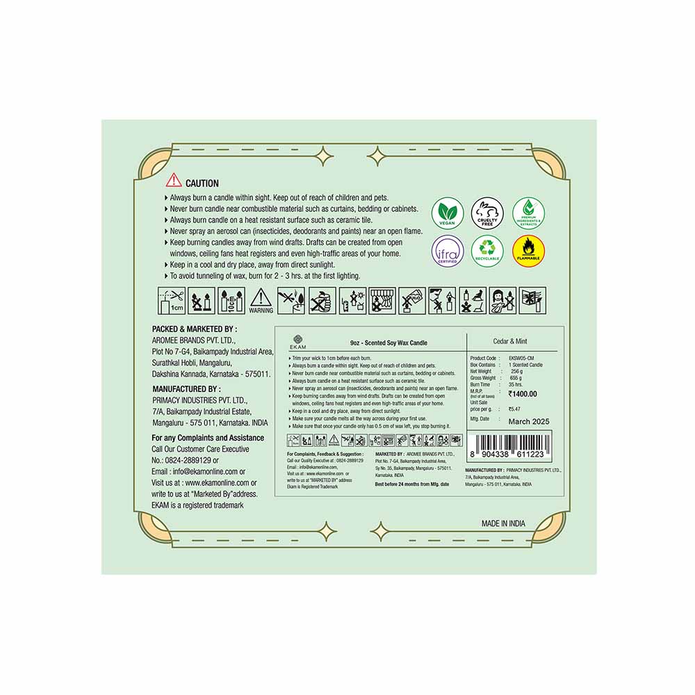 Temple Bloom 3 Wick Scented Candle