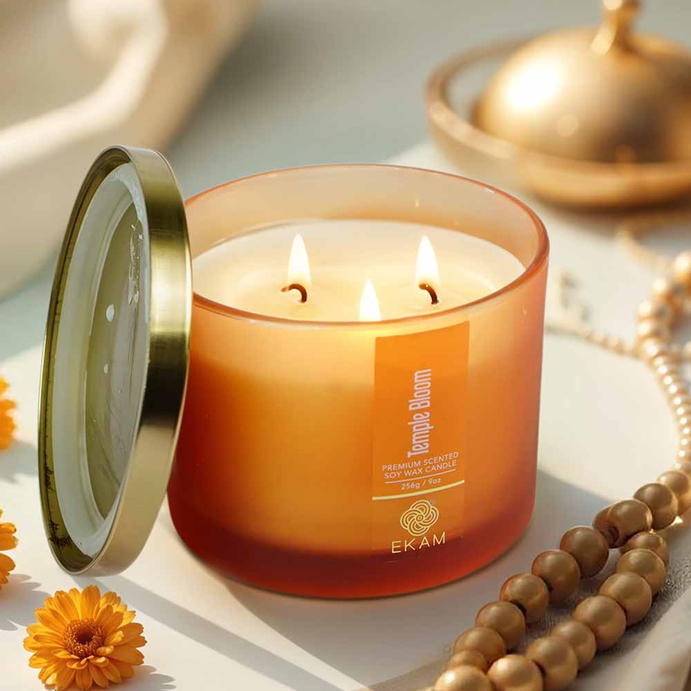 Temple Bloom 3 Wick Scented Candle