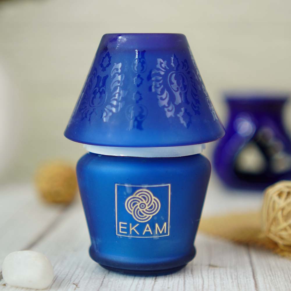 Black Tea & Pomegranate Lampshade Scented Candle