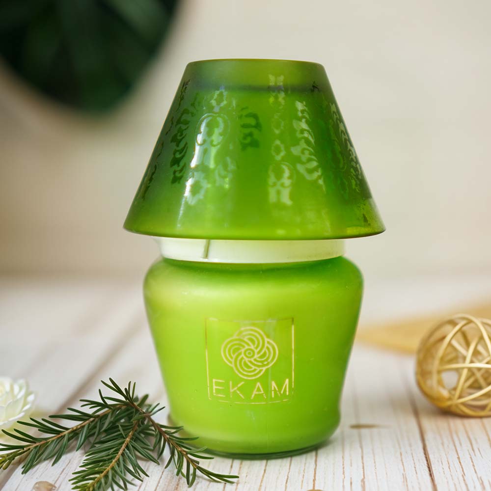 Herb Garden Lampshade Scented Candle