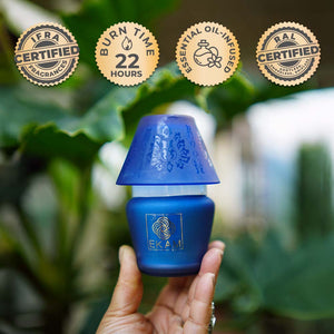 Black Tea & Pomegranate Lampshade Scented Candle