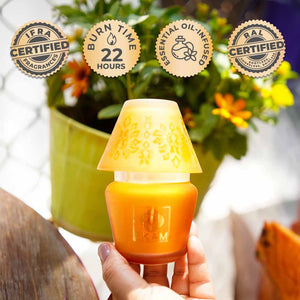 Temple Bloom Lampshade Scented Candle