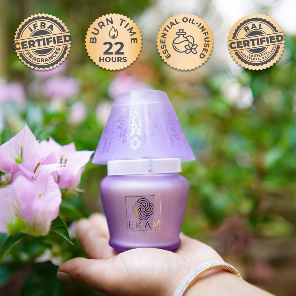 Lavender Lampshade Scented Candle