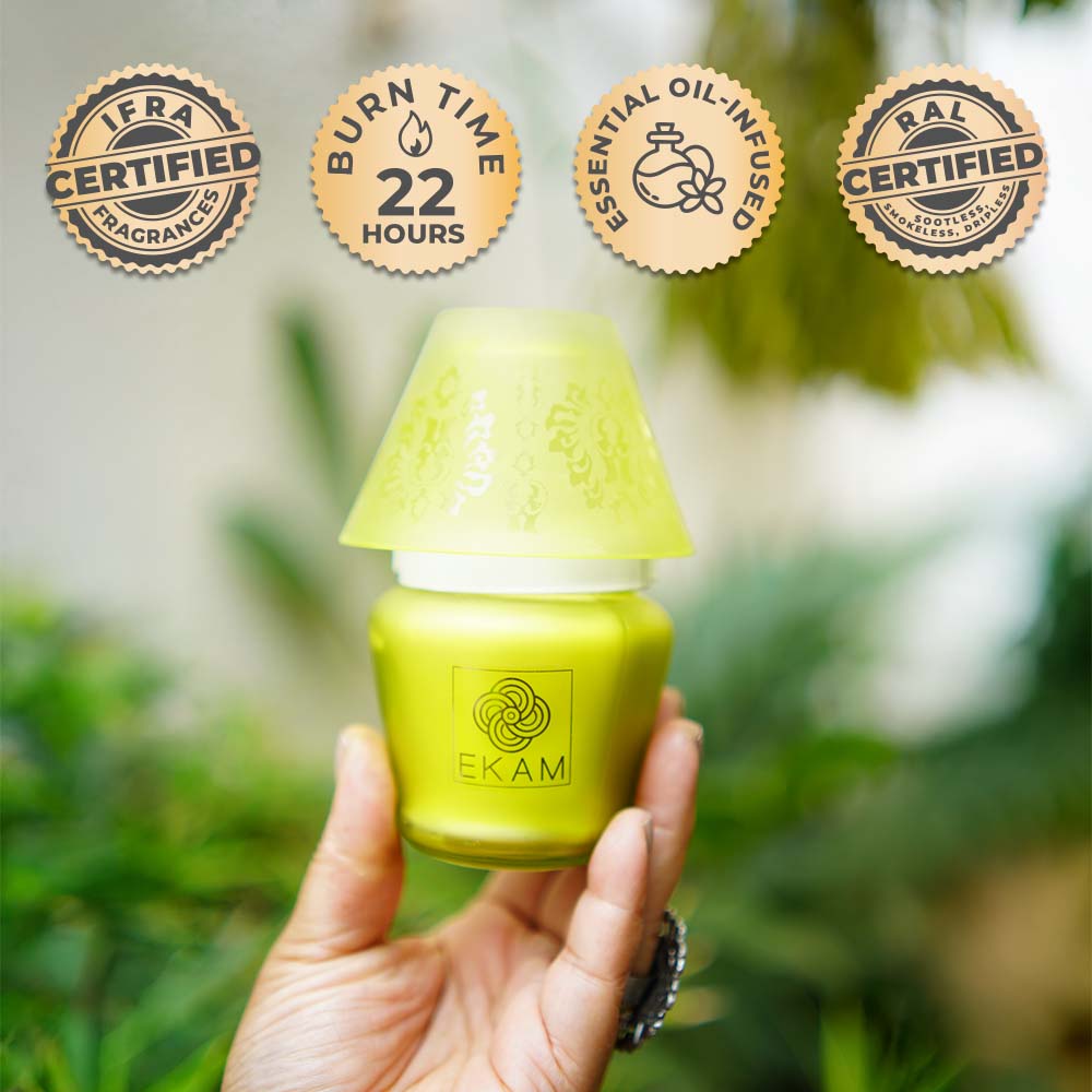 Lemongrass Lampshade Scented Candle